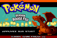 Pokemon - FireRed Version: Title